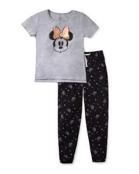 TAdult PJ Pant So Minnie Faces, Blanco Rosa (M
